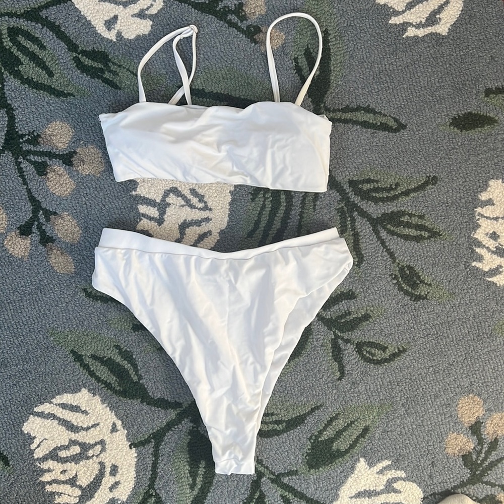 White bikini